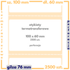 epap_ 100x60 mm etykiety 2500 szt. perforacja samoprzylepne termotransferowe białe