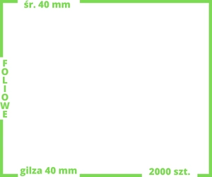 efolk_tran_ transparentne fi 37 mm etykiety FOLIOWE okrągłe 2000 szt.