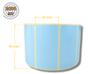 epapk_niebj_ niebieskie jasne 50x25 mm etykiety TERMOTRANSFEROWE samoprzylepne 2000 szt.