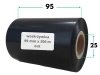 95x300 OUT kalka WOSKOWO-ŻYWICZNA taśma termotransferowa wosk żywica 95 mm 300 m czarna