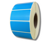 niebieskie 50x25 mm etykiety TERMOTRANSFEROWE samoprzylepne 2000 szt.
