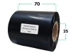 70x300 OUT kalka WOSKOWO-ŻYWICZNA taśma termotransferowa wosk żywica 70 mm 300 m czarna