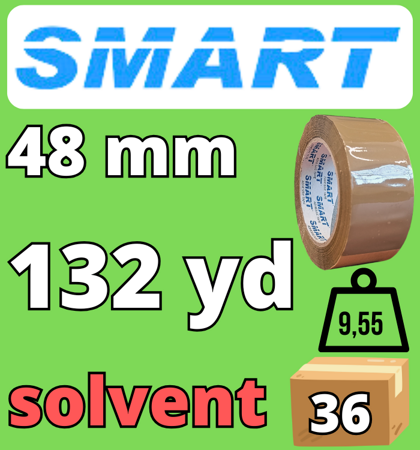 Smart SOLVENT 132yd 48mm BRĄZOWA